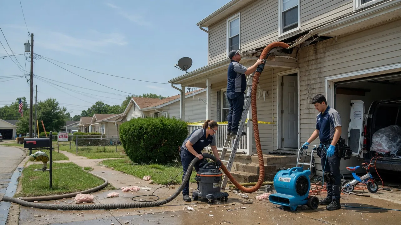 Water Damage Restoration in Texola, OK near me